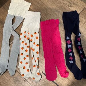 12-24 month Kids Colorful Tights Set